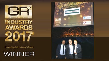 Global Recruiter Industry Awards 2017 logo