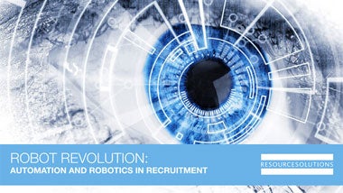 Automation and Robotics in recruitment eBook cover