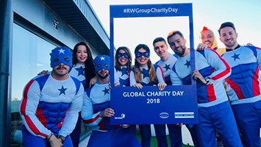 Our charity superheroes Our charity superheroes