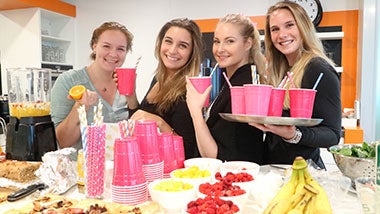 Vitamin Bar robert walters charity day with vitamin bar
